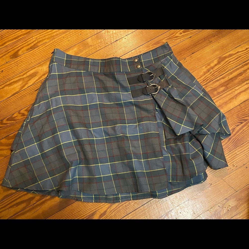 Outlander collection tartan mini skirt